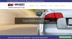 Desktop Screenshot of guianorteautocenter.com.br